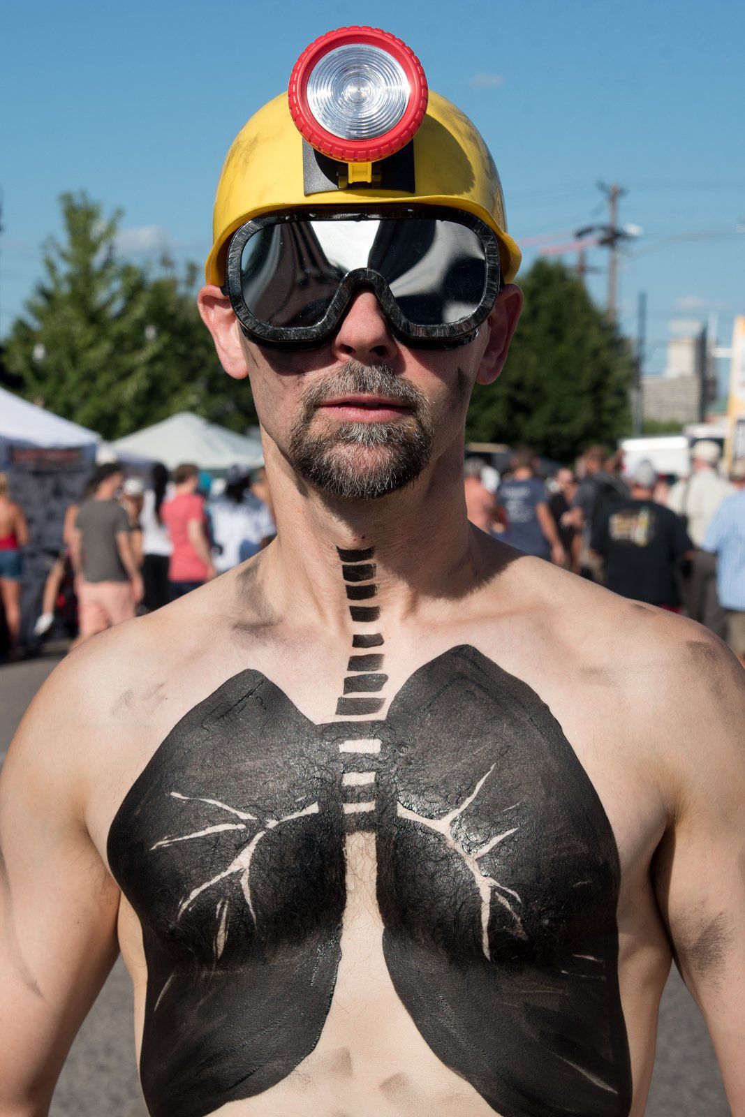 2017 World Naked Bike Ride in St. Louis